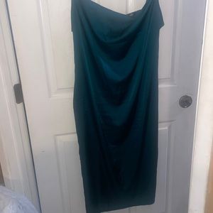 Xxxiticat silk green dress